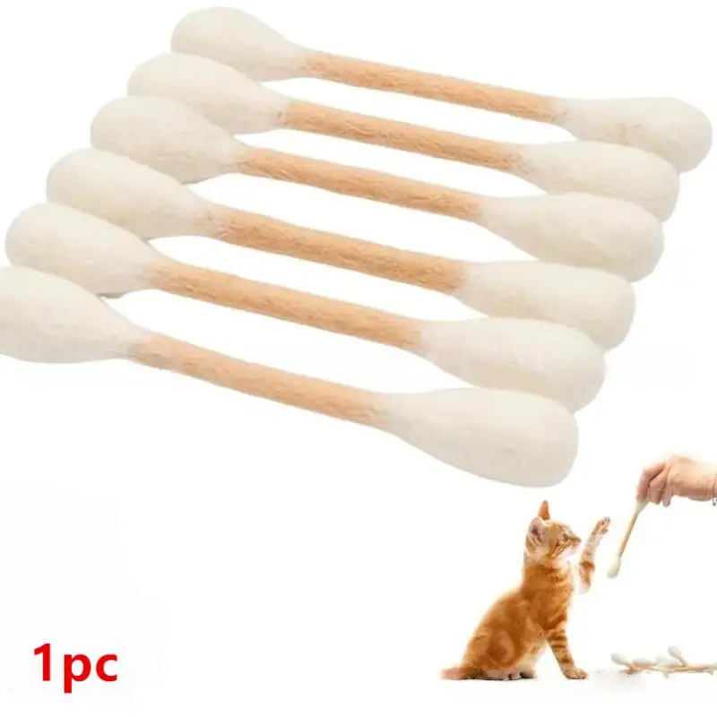 【MAX-111】Giant Cotton Swab Shaped Catnip Toy - Durable Large Cat Grinding Stick and Teeth Cleaning Rope for Kittens【W1】 - Image 5