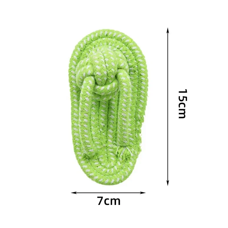 Pet Interactive Chewing Toy Slipper Shaped Cotton Rope Dog Molar Toy Teeth Health Grinding Toy For Dog Daily Training & Play