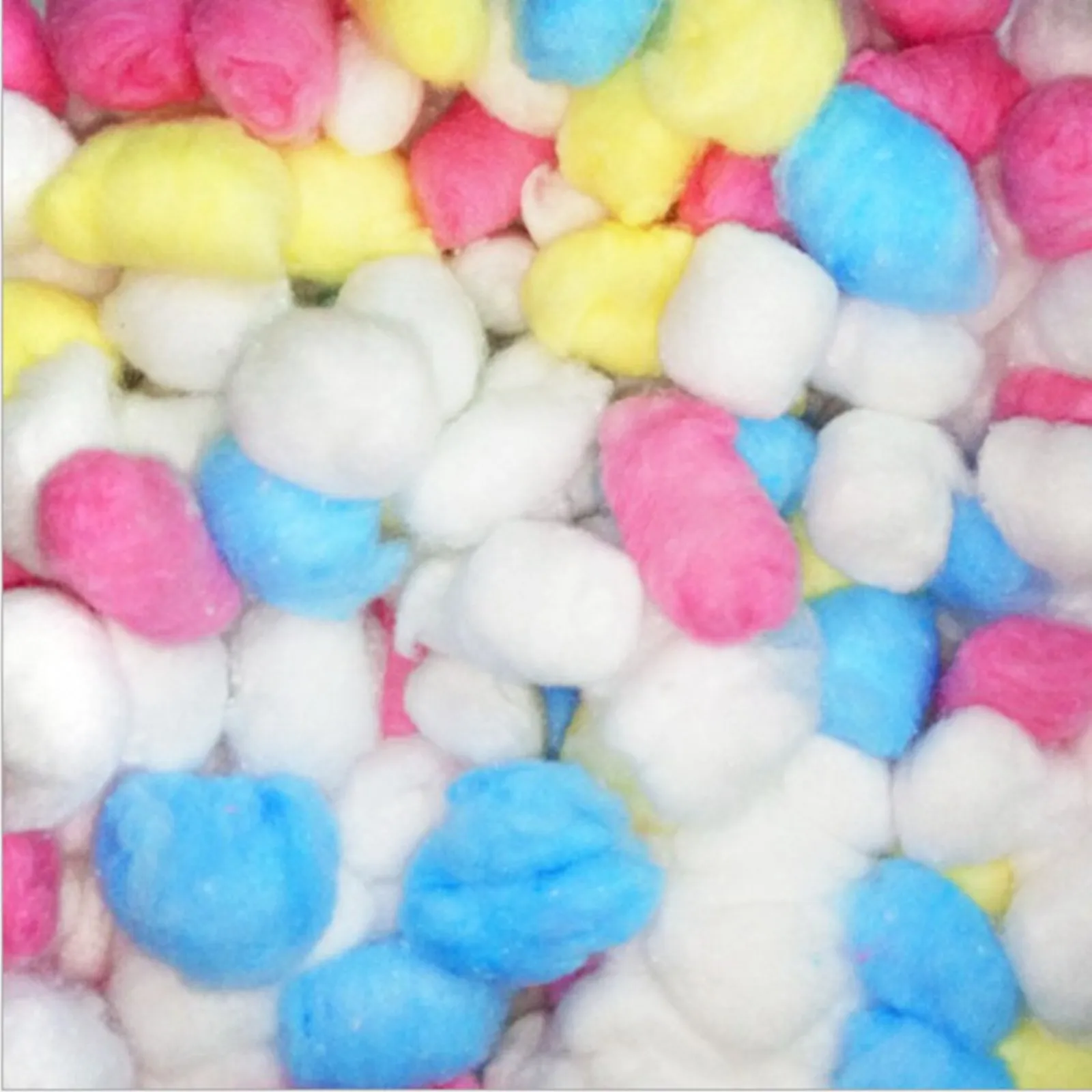 100Pcs Colorful Cotton Balls Small Animals Toys For Hamster Rat Mouse Nesting Material Winter Keep Warm House Filler Supply - Image 4