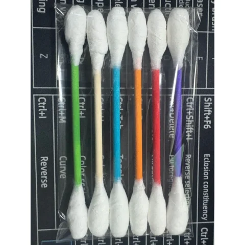 6pcs Cat Large Cotton Swab Shaped Catnip Toy For Kitten Grinding Biting Stick Swabs Cat Toys With Catnip Teeth Cleaning Grind